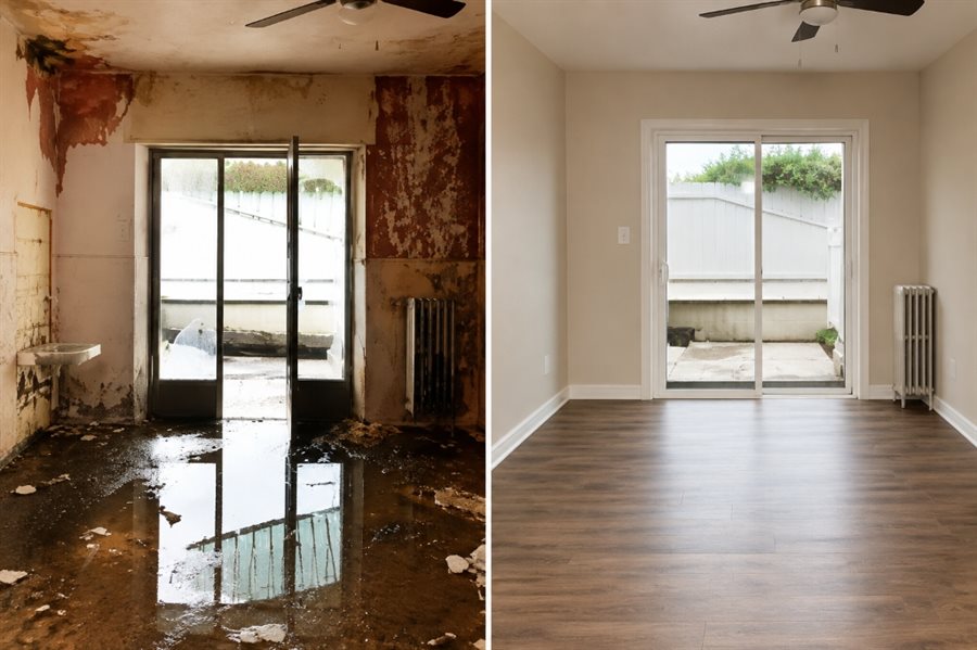 Miami Flood Damage Restoration After Hurricane Storm Surge